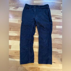Vineyard Vines Navy Corduroy Pants